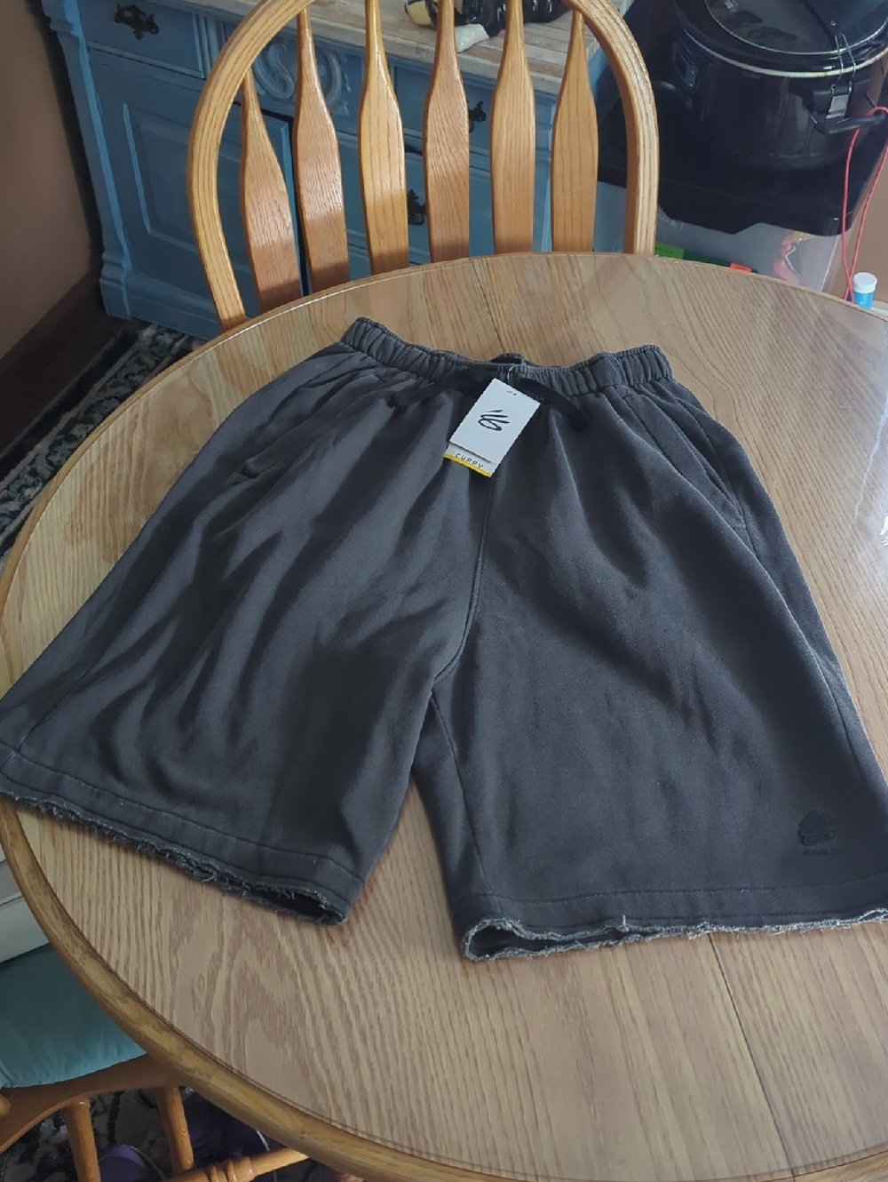 Under Armour Men's Black Athletic Drawstring Shorts